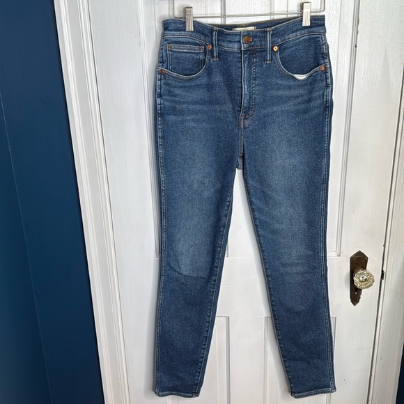 Madewell 10" High-Rise Skinny Jeans W-971 Size 28 - Picture 5 of 14